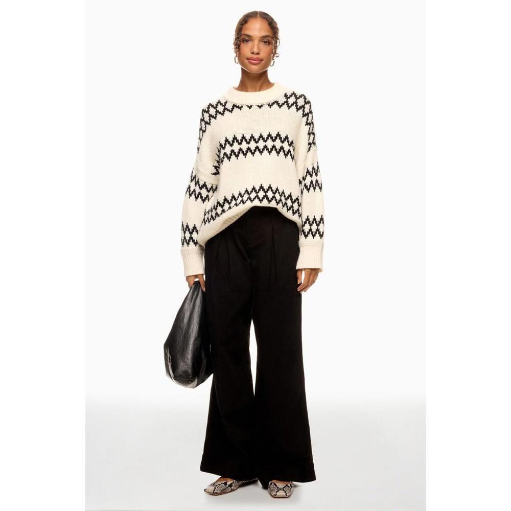 Reiss Multicolored Ivy Fairisle Jumper Size M with Small Stain and Lint